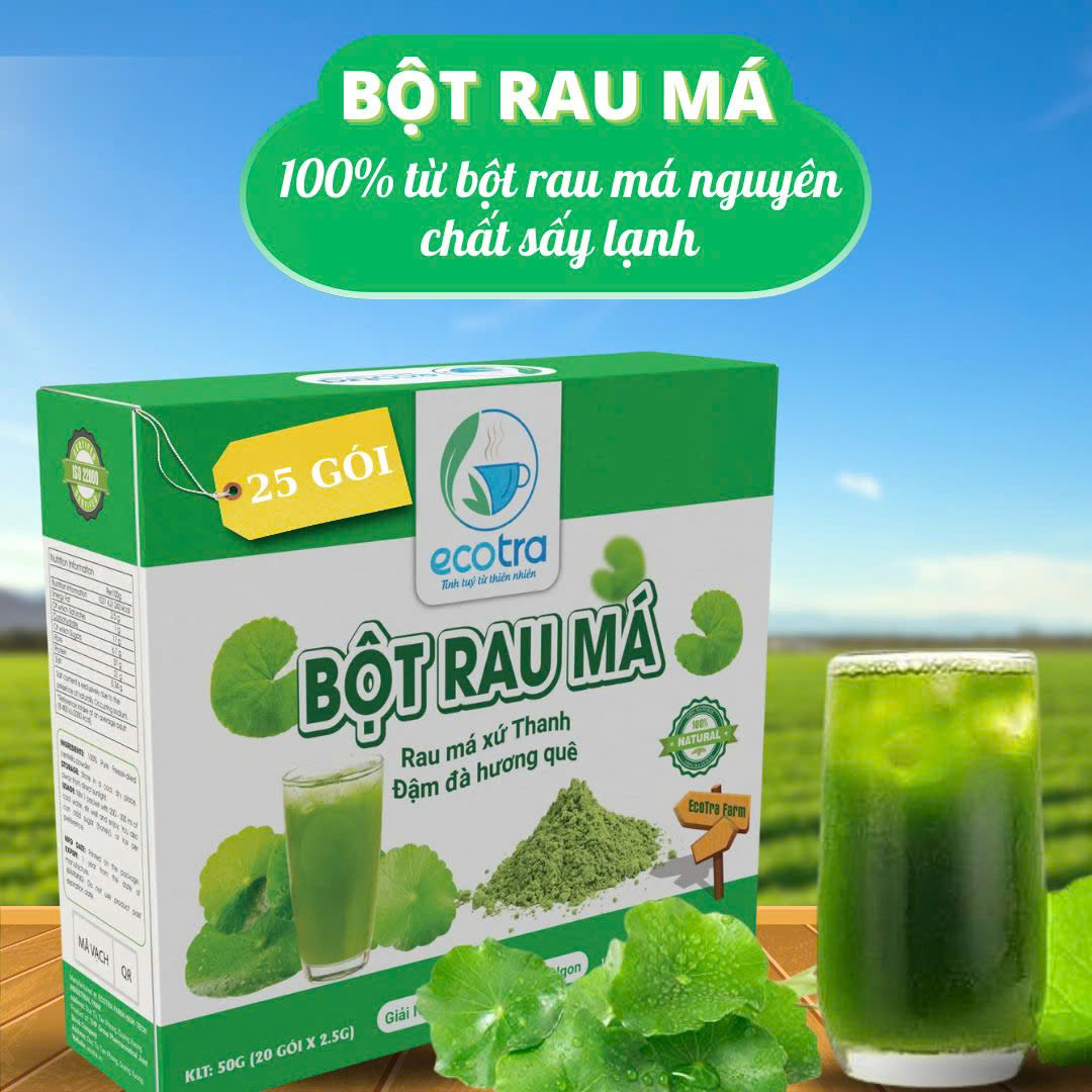 Bột rau má