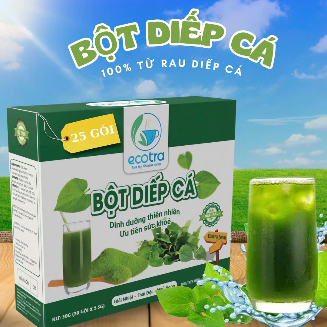 Bột diếp cá